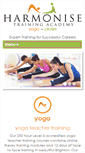 Mobile Screenshot of harmonisetrainingacademy.com